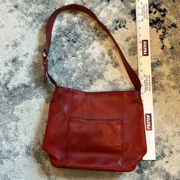 Vintage Coach Red Erickson Shoulder Bag - Picture 6 of 11